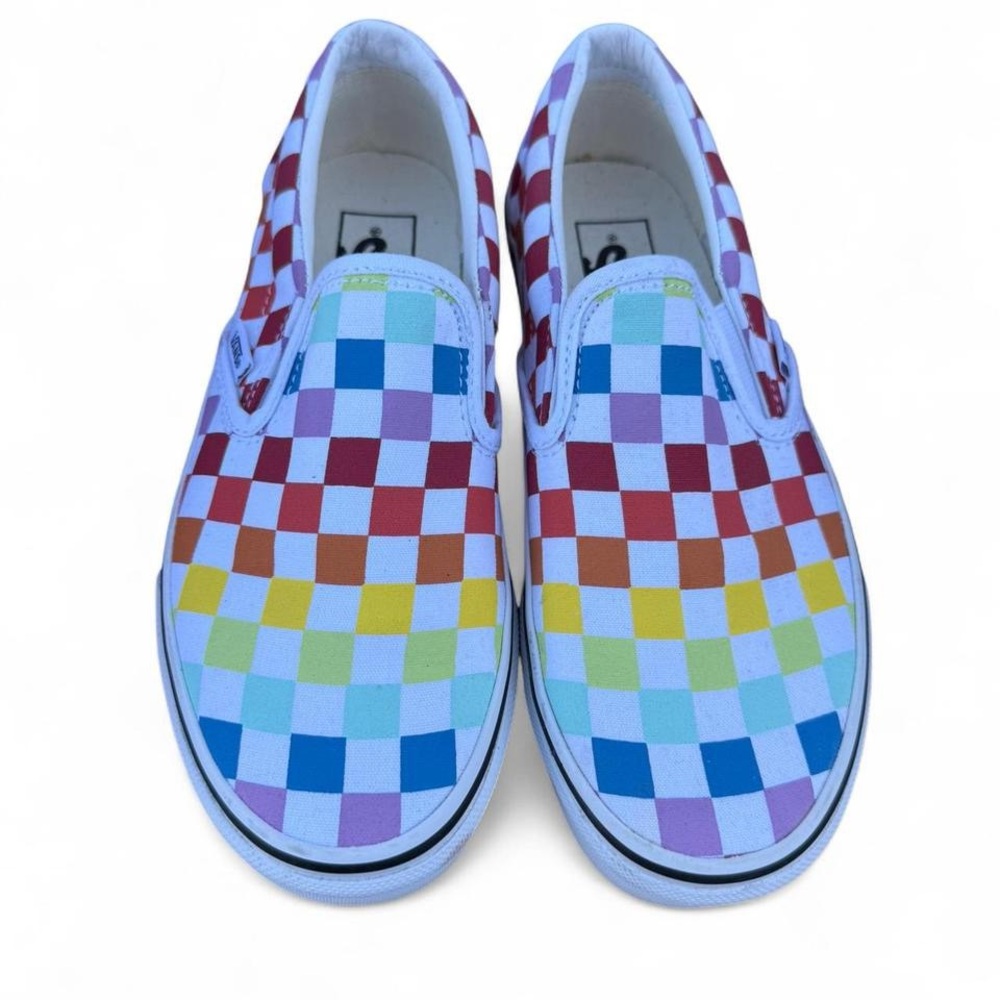Vans Multicolor Checkered Women Slip-On Sneakers